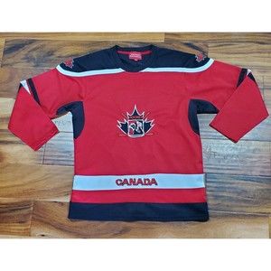 Canada Athletics Hockey Jersey Youth  Size 12
